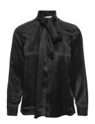 Rodebjer Rorie Tops Shirts Long-sleeved Black RODEBJER