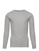 Nkfnakal Ls Top Noos Tops T-shirts Long-sleeved T-shirts Grey Name It