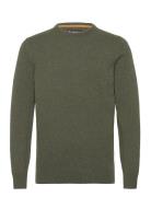 Barbour Tisbury Crew Tops Knitwear Round Necks Green Barbour