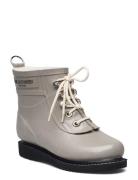 Short Rubber Boots Kumisaappaat Kengät Beige Ilse Jacobsen