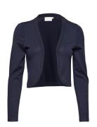 Astrid Bolero Tops Knitwear Cardigans Navy Kaffe