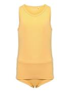 Underwear Set - Bamboo Alusvaatesetti Yellow Minymo