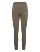 Black Vortex Leggings Sport Running-training Tights Green Famme