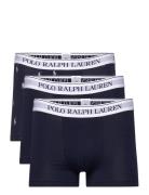 Classic Stretch-Cotton Trunk 3-Pack Bokserit Black Polo Ralph Lauren U...