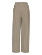 Uma Trousers 10167 Bottoms Trousers Wide Leg Khaki Green Samsøe Samsøe