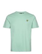 Plain T-Shirt Tops T-shirts Short-sleeved Green Lyle & Scott