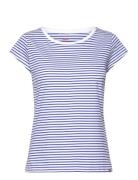 Organic Jersey Stripe Teasy Tee Fav Tops T-shirts & Tops Short-sleeved...