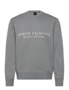 Tops Tops Sweat-shirts & Hoodies Sweat-shirts Grey Armani Exchange