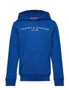 U Essential Hoodie Tops Sweat-shirts & Hoodies Hoodies Blue Tommy Hilf...