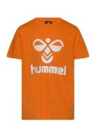 Hmltres T-Shirt S/S Sport T-shirts Short-sleeved Orange Hummel