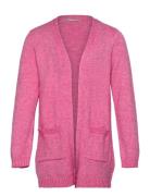 Koglesly L/S Open Cardigan Knt Noos Tops Knitwear Cardigans Pink Kids ...