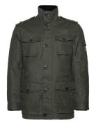 Arthur Canvas Field Jacket Ohut Takki Khaki Green Jofama