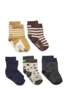 Sock W. Pattern Sukat Multi/patterned Minymo