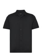 Matrostol Resort 2 Tops Shirts Short-sleeved Black Matinique