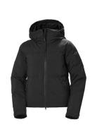 W Nora Short Puffy Jacket Sport Sport Jackets Black Helly Hansen