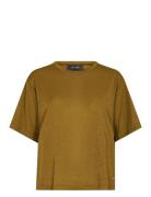 Kit Ss Tee Tops T-shirts & Tops Short-sleeved Green MOS MOSH