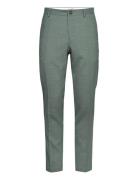 Slhslim-Oasis Linen Trs Noos Bottoms Trousers Formal Green Selected Ho...