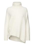 Lock Roll Neck Tops Knitwear Turtleneck White AllSaints