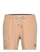 100D Strch Poly Pw-Traveler Short Uimashortsit Beige Polo Ralph Lauren