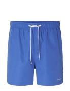 Slhdane Swimshorts W Uimashortsit Blue Selected Homme