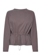 Esgrace Ls Blouse Tops Blouses Long-sleeved Grey Esme Studios