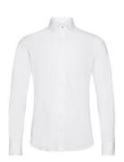 Solid Pique Slim Shirt Tops Shirts Casual White Michael Kors