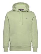 Reg Shield Hoodie Tops Sweat-shirts & Hoodies Hoodies Green GANT