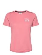 Vilde Active Tee Sport T-shirts & Tops Short-sleeved Pink Kari Traa