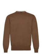 Pacas-L Tops Knitwear Round Necks Brown BOSS