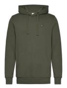 Hood Basic Badge Sweat - Gots/Vegan Tops Sweat-shirts & Hoodies Hoodie...