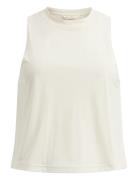 Almue Loose Top Sport T-shirts & Tops Sleeveless Beige Rethinkit