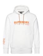 Utility Sport Logo Loose Hood Sport Sweat-shirts & Hoodies Hoodies Whi...