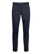 Slim Sports Chinos Bottoms Trousers Chinos Navy GANT