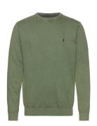 Mcs O-Neck Knit Austin Men Tops Knitwear Round Necks Green MCS