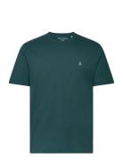 T-Shirts Short Sleeve Tops T-shirts Short-sleeved Blue Marc O'Polo