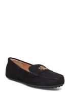 Barnsbury Suede Loafer Loaferit Matalat Kengät Black Lauren Ralph Laur...