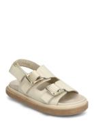 Harper Dusty Olive Sandal Matalapohjaiset Sandaalit Beige ALOHAS