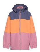 Jacket - Colorblock/Striped Ohut Takki Kuoritakki Multi/patterned Colo...