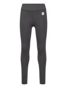 Sport Tights - Solid Bottoms Leggings Black Color Kids