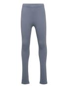 Leggings Basic Brushed Inside Bottoms Leggings Blue Lindex