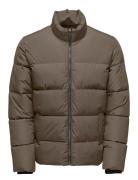 Onsmelvin Life Puffer Jacket Otw Vd Vuorillinen Takki Topattu Takki Br...