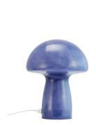 Jenny Mushroom Blue Home Lighting Lamps Table Lamps Blue Dyberg Larsen