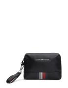 Th Transit Pouch Toilettilaukut Black Tommy Hilfiger