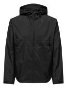 Onseran Hood Jacket Athl Ohut Takki Black ONLY & SONS