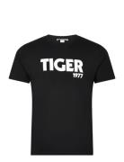 Dillan Designers T-shirts Short-sleeved Black Tiger Of Sweden