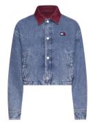 Quilted Revrsbe Boxy Jkt Ch4038 Farkkutakki Denimtakki Blue Tommy Jean...