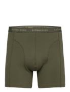 Cotton Stretch Boxer 1P Bokserit Green Björn Borg