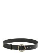 Pcnyana Glitter Buckle Jeans Belt Vyö Black Pieces