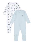 Nbmnightsuit 2P Zip Ff Elephant Noos Pyjama Sie Jumpsuit Haalari Blue ...