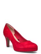 Women Court Sho Shoes Heels Pumps Classic Red Tamaris